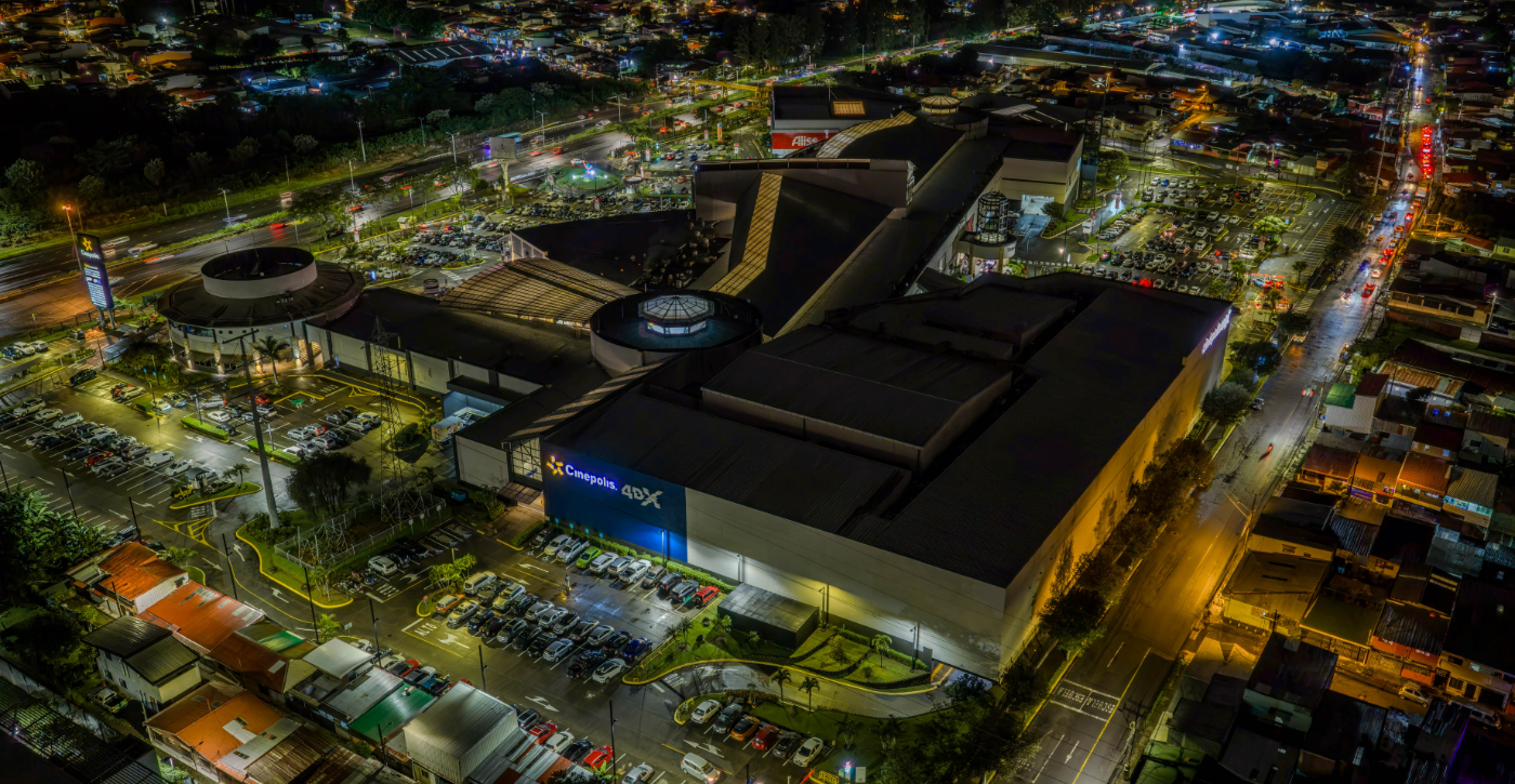 Fot arérea de centro comercial Terramall